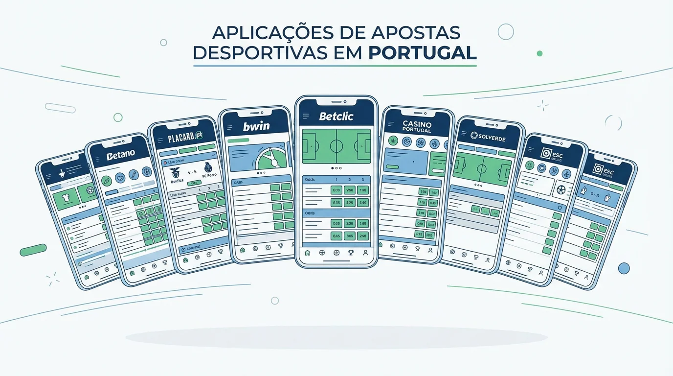 Ilustração representando múltiplas operadoras licenciadas em Portugal