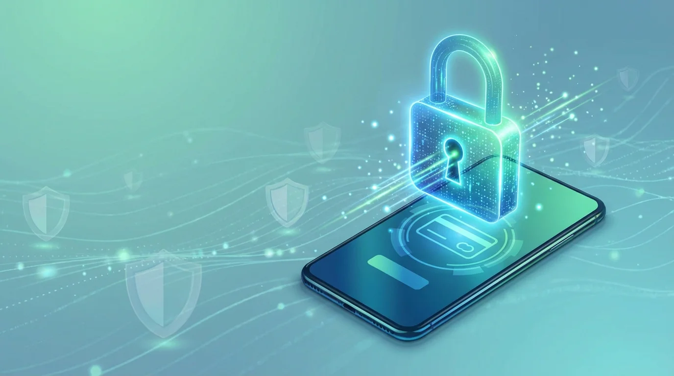 Símbolo de segurança e protecção em transacções de apostas online