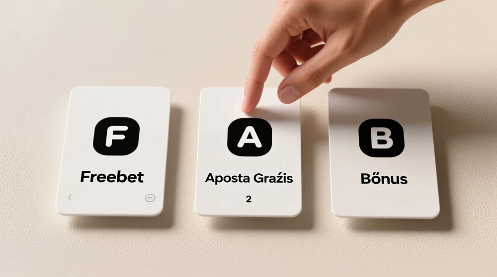 Comparação entre diferentes tipos de ofertas promocionais de apostas