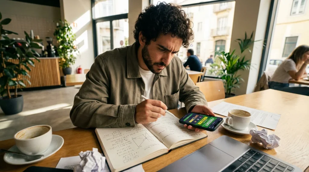 Apostador a planear utilização estratégica de freebets